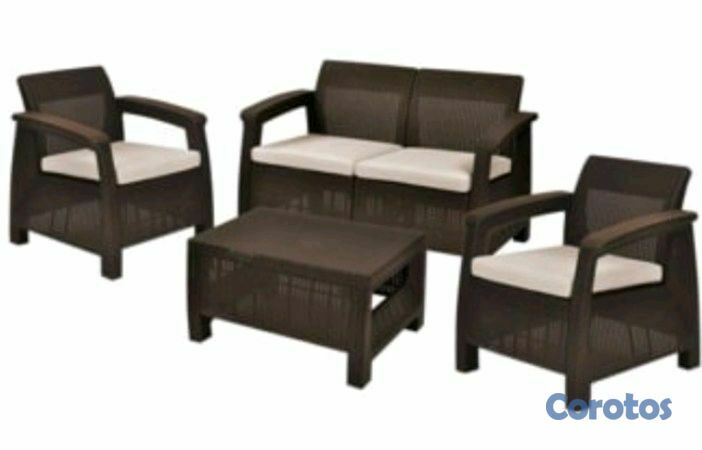 muebles y colchones - juego de muebles para exteriores 
2 colores disponibles 