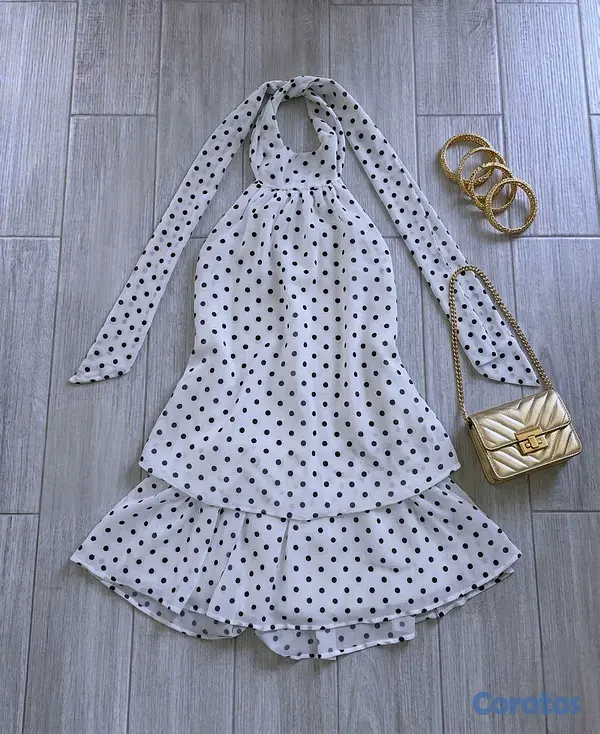 ropa para mujer - Vestido corto elegante  4