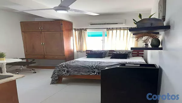 apartamentos - V01-AE-1453  ALQUILO APARTA ESTUDIO AMUEBLADO - ZONA UNIVERSITARIA 1