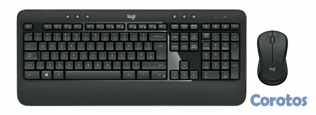 computadoras y laptops - TECLADO MOUSE LOGITECH MK540 USB WIRELESS RECEIVER 2.4GHZ WIRELESS, 10M 2