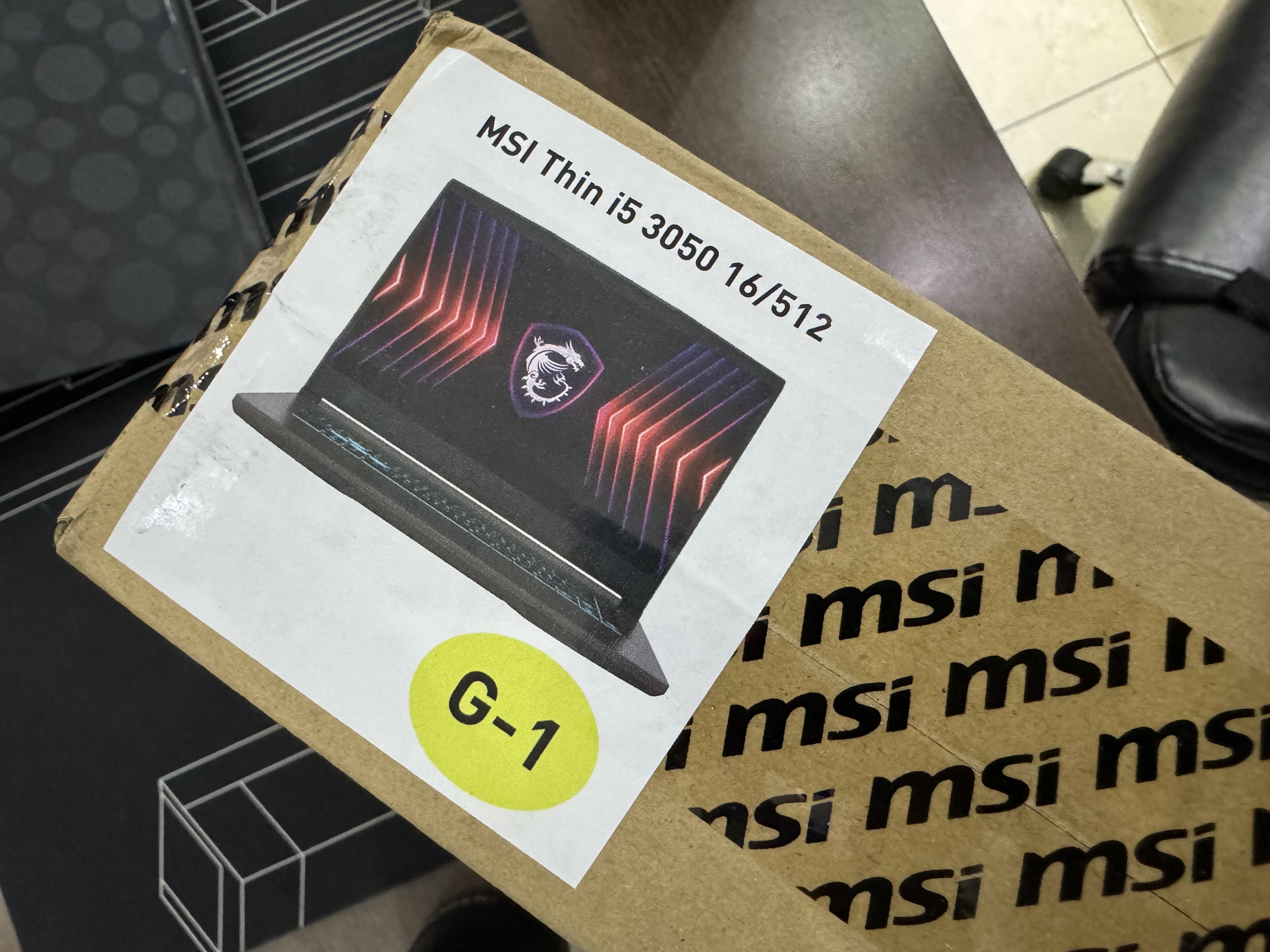 computadoras y laptops - PC Laptop MSI Thin 15/16GB RAM/ 512GB/ i5 Nuev 1