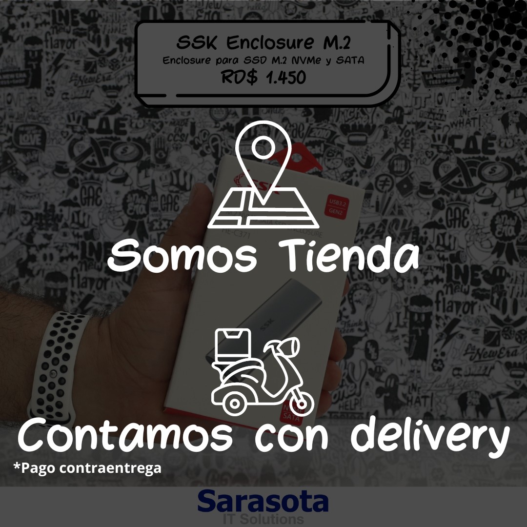 accesorios para electronica - Enclosure para SSD M.2 NVMe y SATA maca SSK (Somos Sarasota) 2