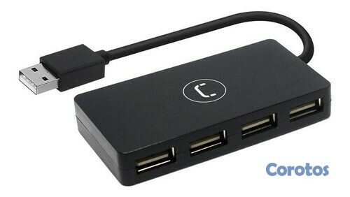 computadoras y laptops - HUB USB DE 4 PUERTOS 2.0 UNNO
 1