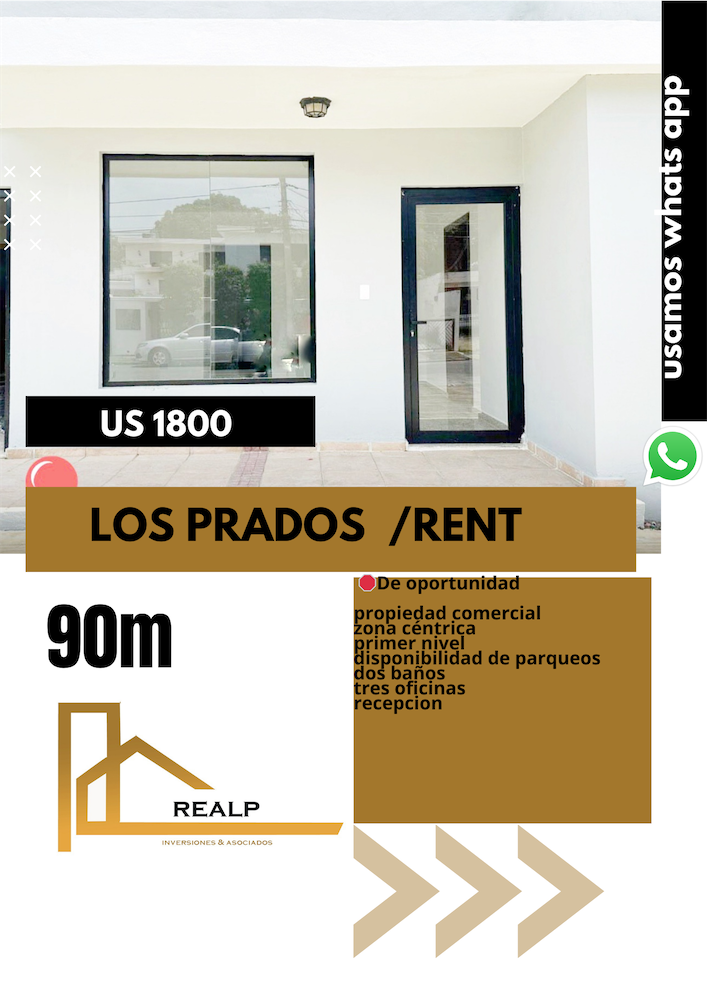 oficinas y locales comerciales - Local en los prados 90 m  0