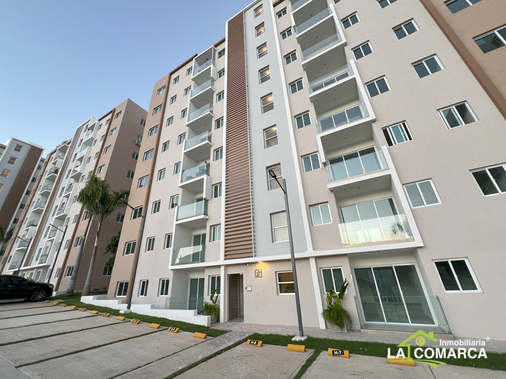 apartamentos - Moderno y Amplio Apartamento en Alquiler en Residencial Tipo Resort en Santiago  1