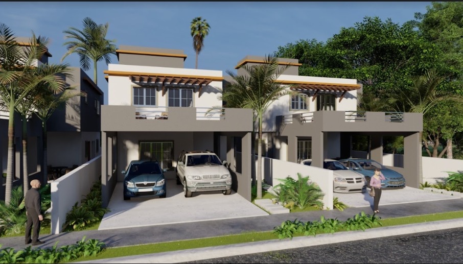 casas - Venta de casas de 2 niveles ubicadas en Friusa Los rosales Bavaro Punta Cana  2