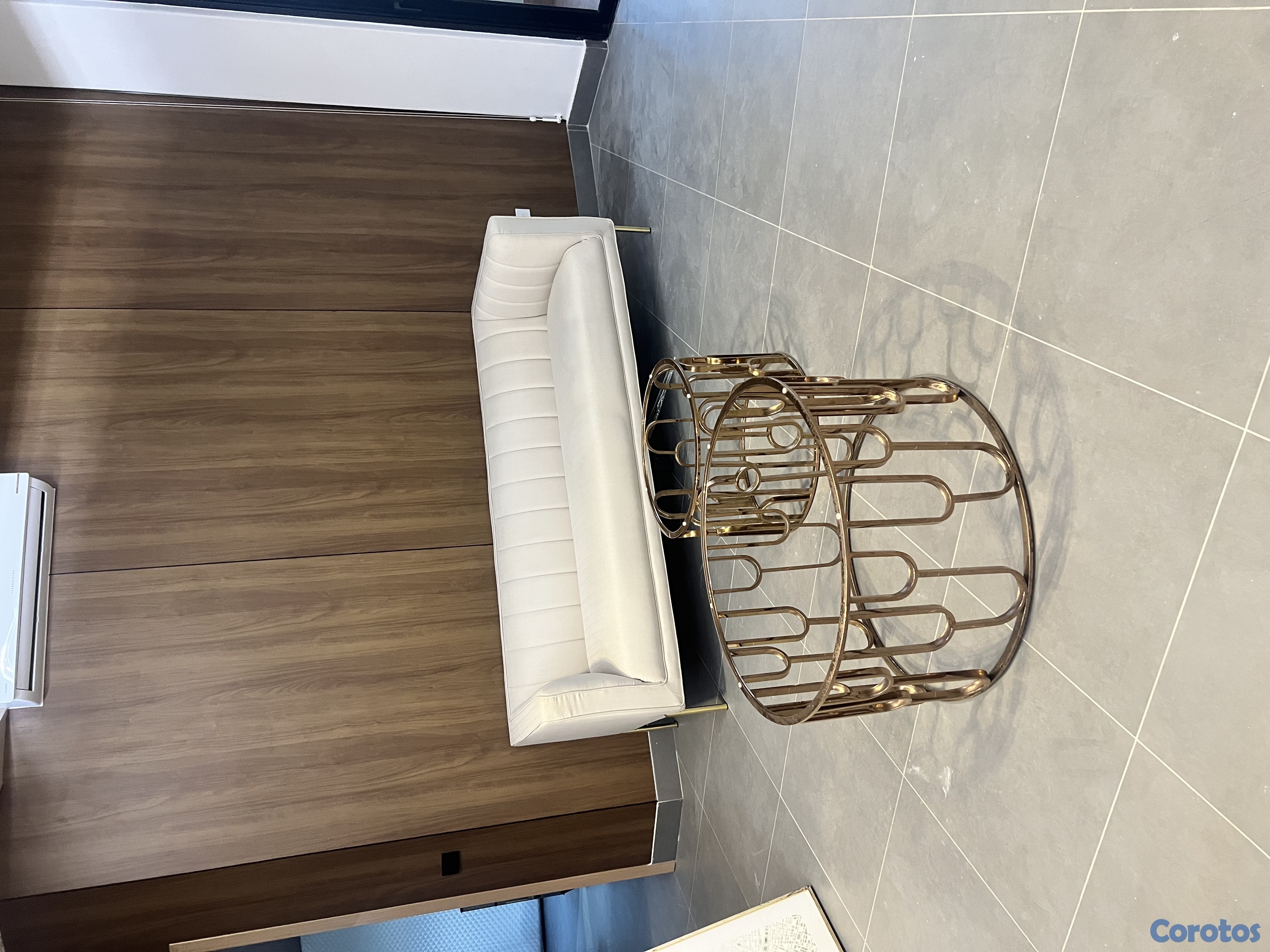 muebles y colchones - Sofá de 2 plazas y mesas de centro 