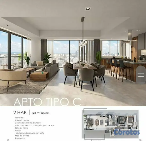 apartamentos - Arpel 10, apto c11, cacicazgos 2