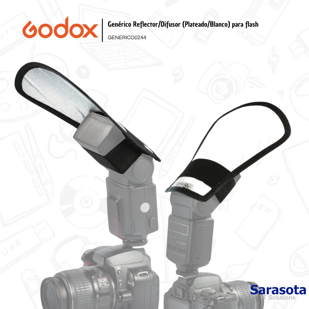 accesorios para electronica -  Godox Reclector Difusor Reversible 2