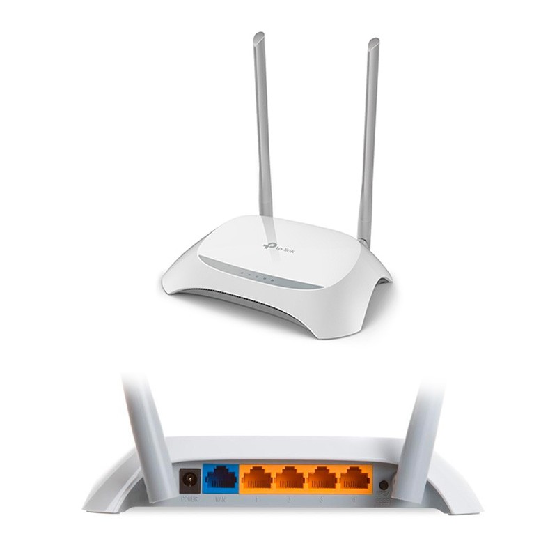 computadoras y laptops - ROUTER TP-LINK 840N DE AL CALIDAD  TL-WR840N    2