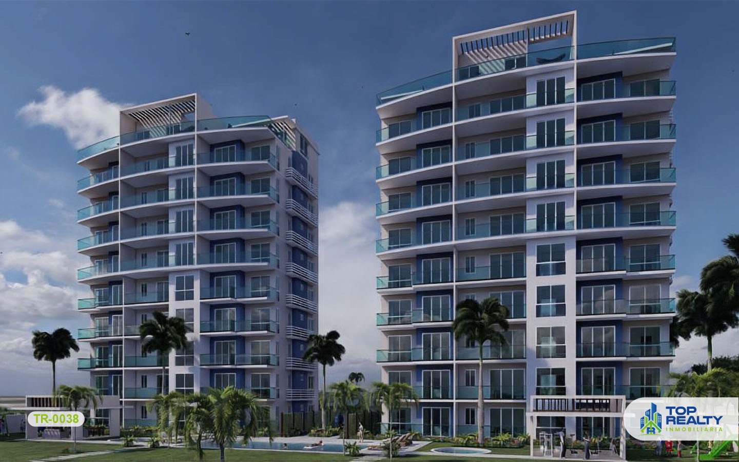 apartamentos - TR-0038: Apartamentos frente al mar y playa azul turquesa.