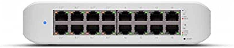 computadoras y laptops - SWITCH 16 PUERTOS UBIQUITI UNIFI, 10/100/1000MBPS, (8 PUERTOS POE) PUERTOS INDEP 1