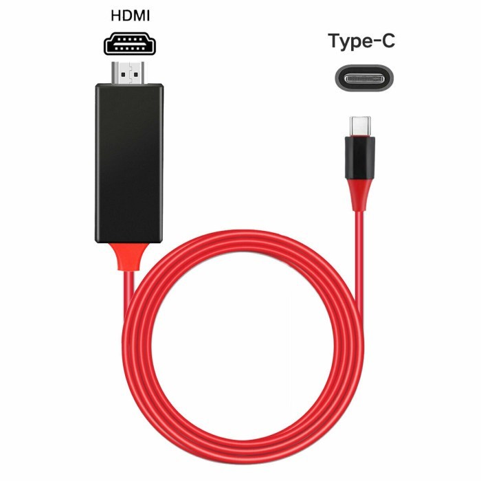tv - Cable HDMI con conector tipo C - proyecta el contenido a la TV. 2