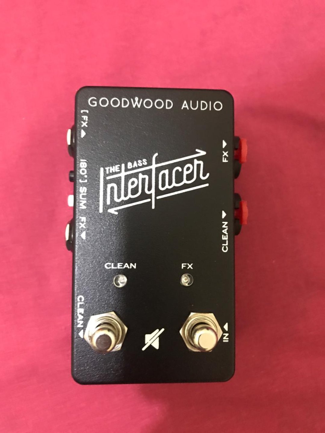 Goodwood Audio The Bass Interfacer Pedal para bajo