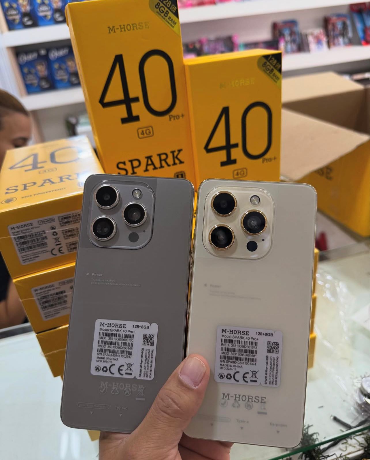 celulares y tabletas - Smartphone M-HORSE Spark 40 Pro+ 📱✨

🔥DE 128GB 8RAM 

