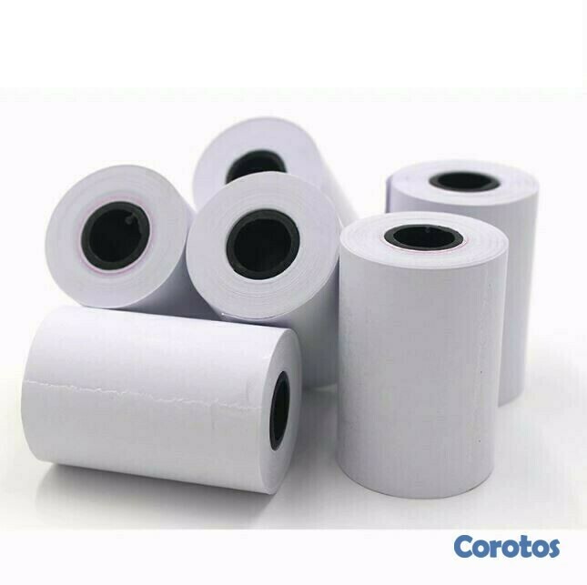 impresoras y scanners - Caja de Papel Térmico 58mm 100 unidades 3