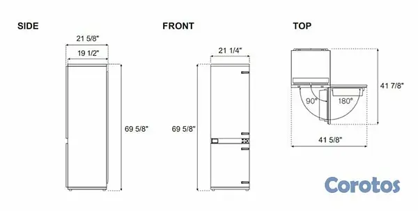 electrodomesticos - Bertazzoni Refrigerador Acero Inoxidable 2
