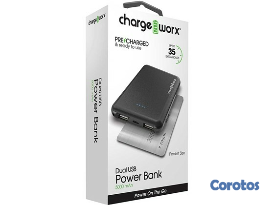 computadoras y laptops - CARGADOR MOVIL (POWER BANK) 5,000MAH + FLASHLIGHT,ULTRA FINO, BATERIA RECARG