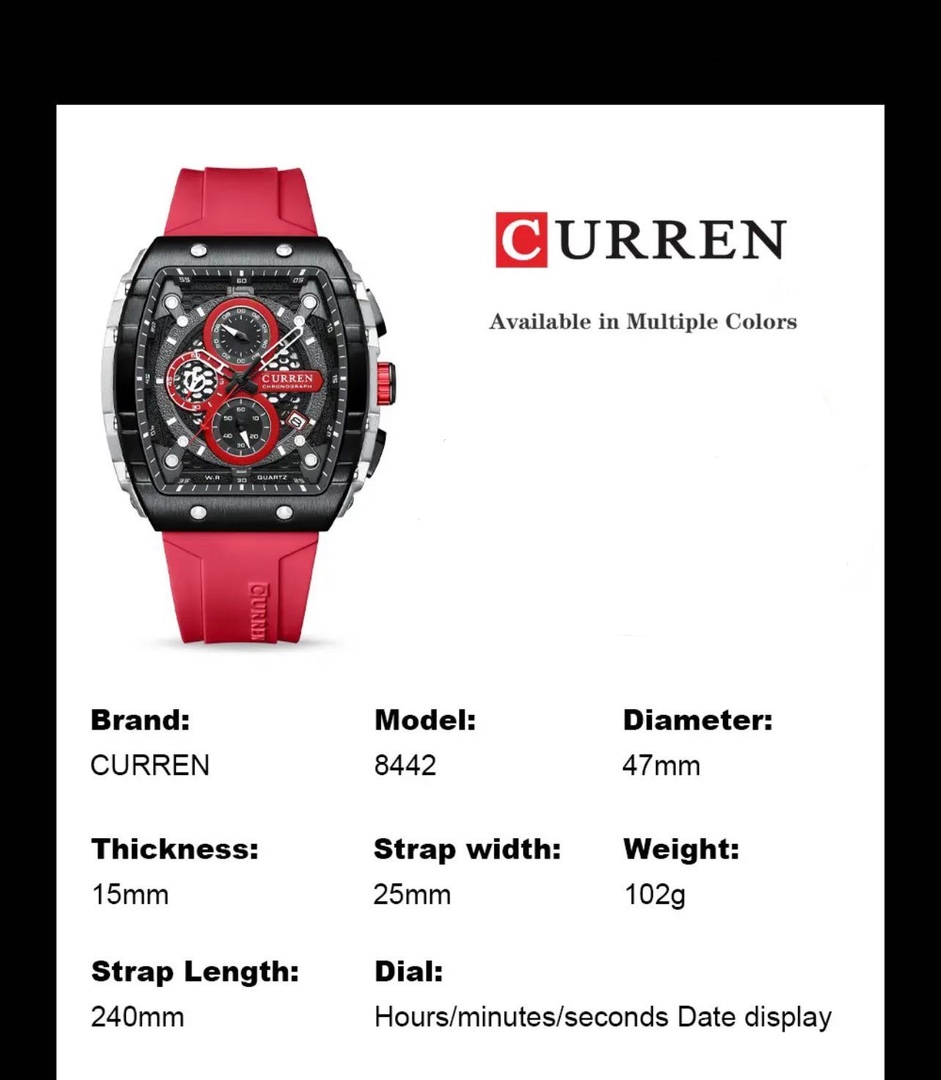 joyas, relojes y accesorios - Relojes Curren de Hombre 4
