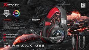 computadoras y laptops - AUDIFONO CON MICROFONO HEADSET GAMING 7.1 VIRTUAL SUPER SONIDO
