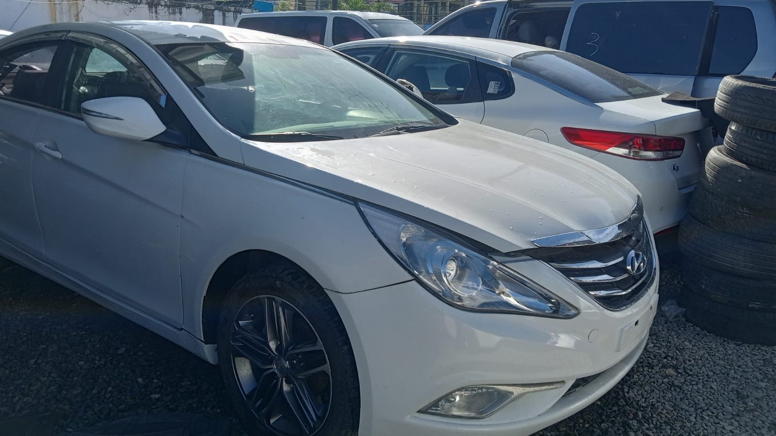 carros - HYUNDAI SONATA Y20 2016 BLANCO 
DESDE: RD$ 560,000.00
