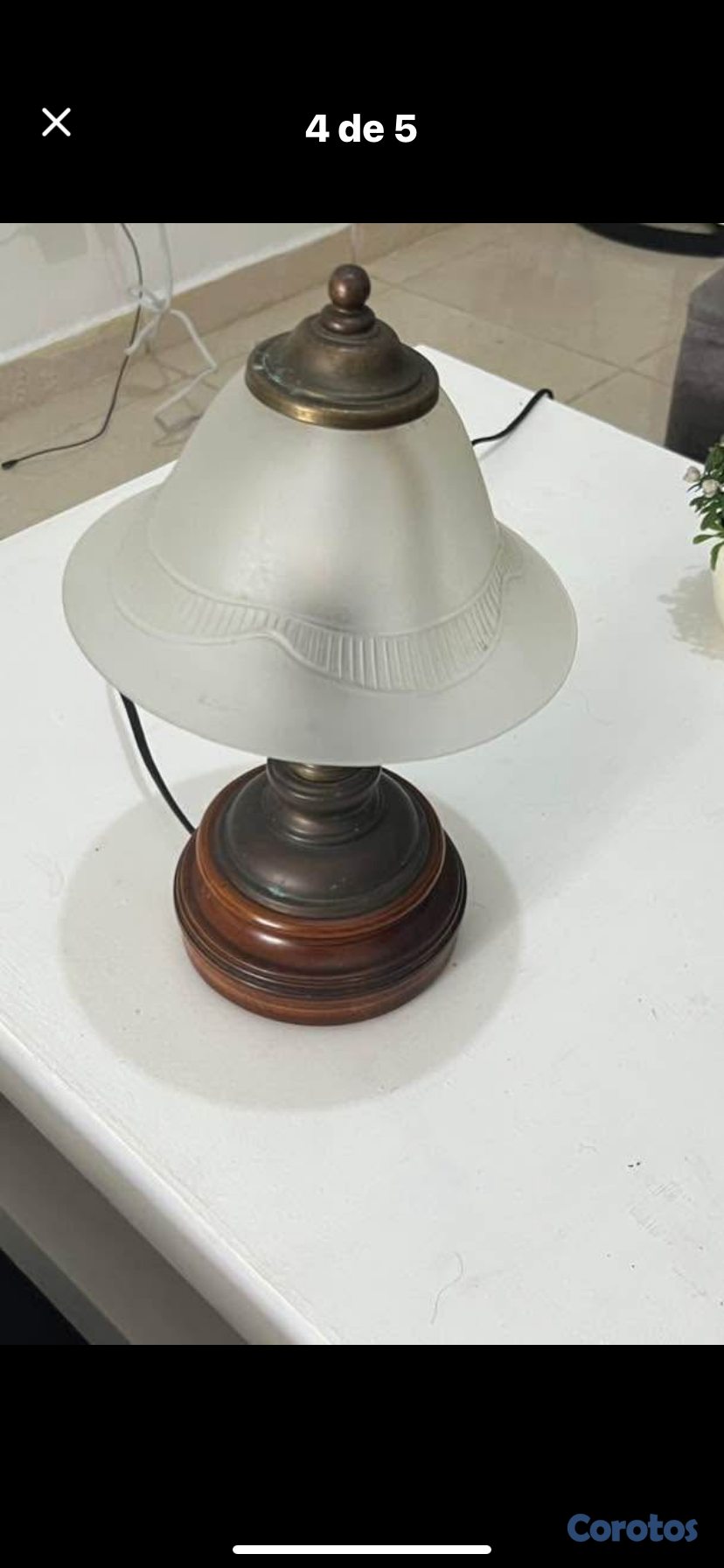 decoración y accesorios - Vendo lámpara péqueña , mesitas de noches! 3