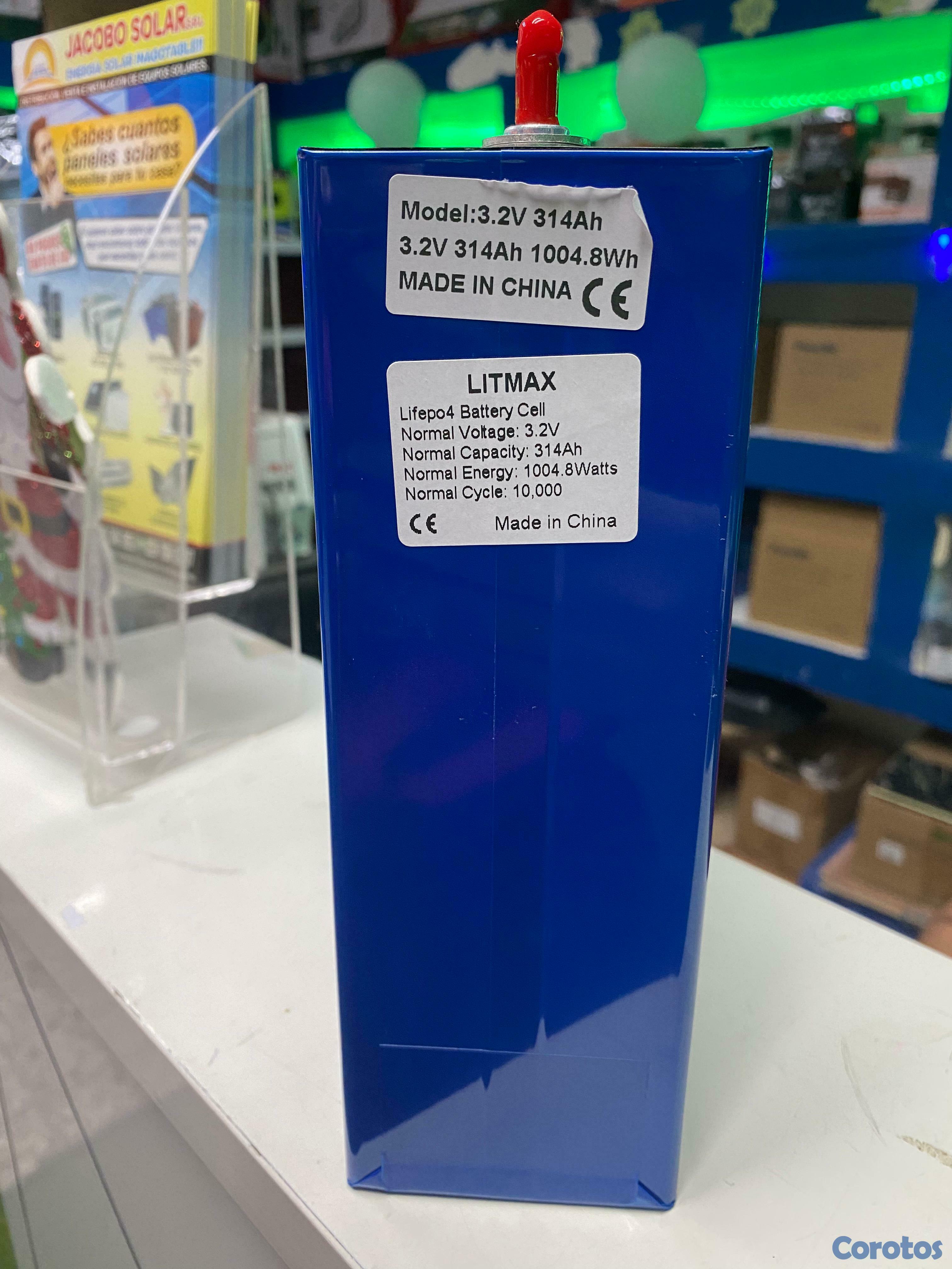 plantas e inversores - Baterías de litio 3.2 volt/  314 AH disponible 