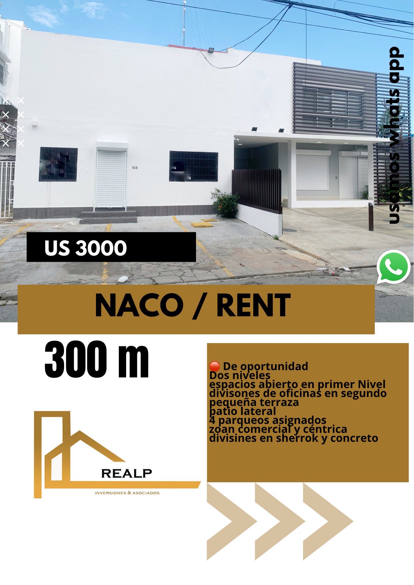 oficinas y locales comerciales - Local céntrico en Naco