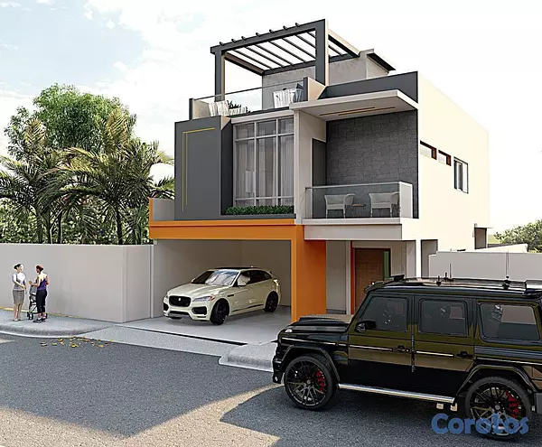 casas - Residencia Ciudad Jardín II, Av. Ecológica, Santo  6