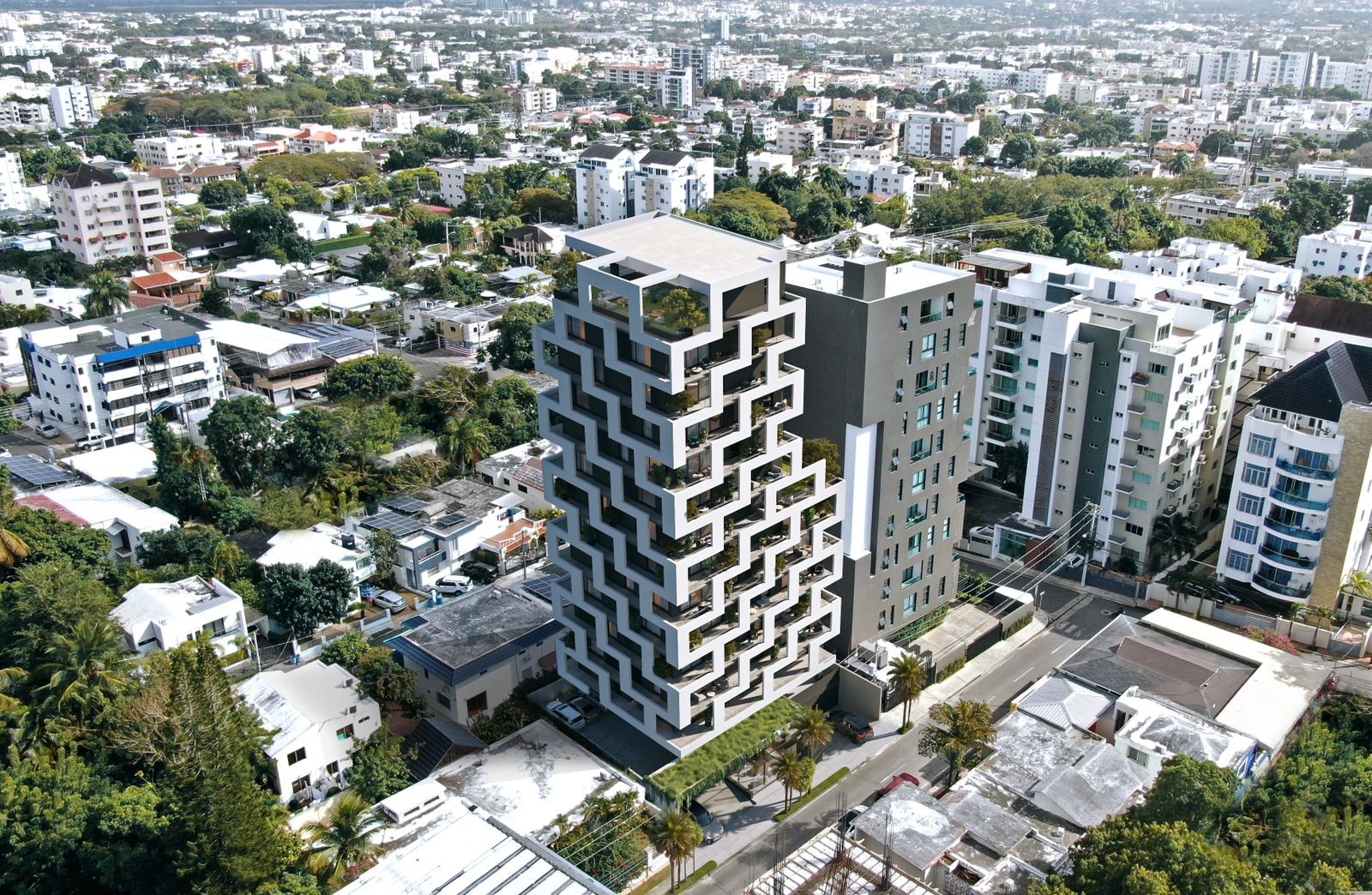 apartamentos - Majestuosa Torre de Apartamentos Modernos  4