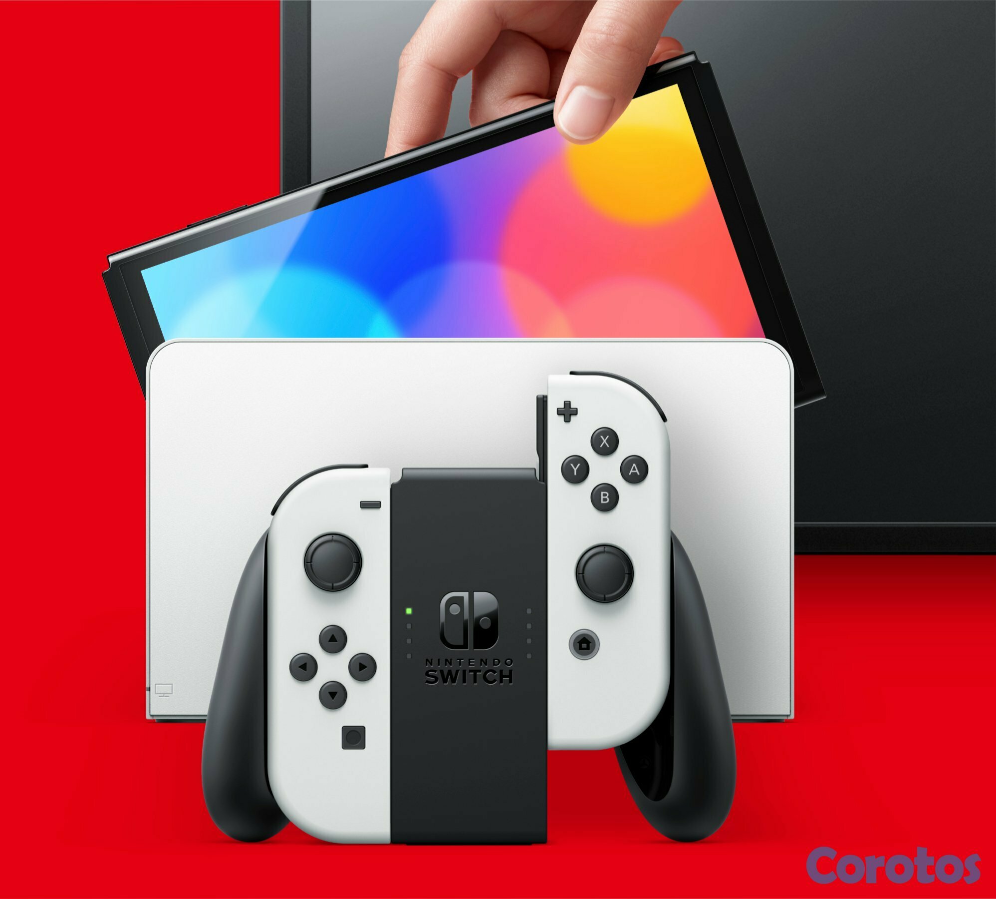 consolas y videojuegos - Nintendo Switch OLED + 3 juegos