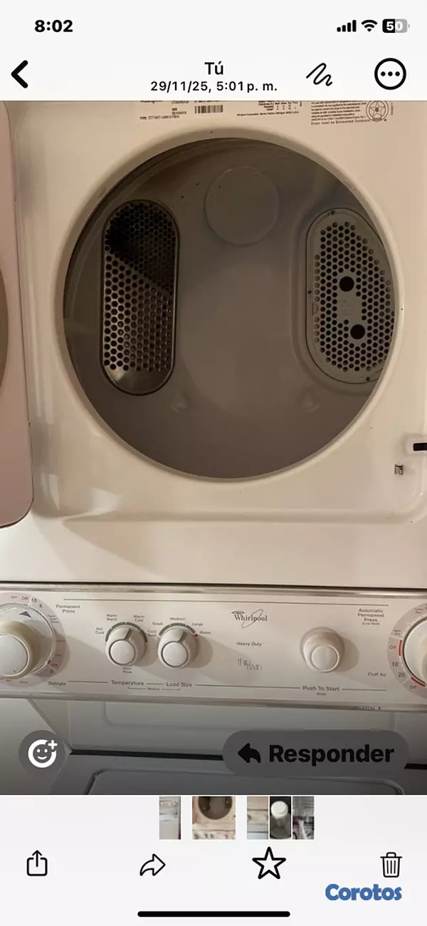 electrodomesticos - Se vende lavadora secadora  3