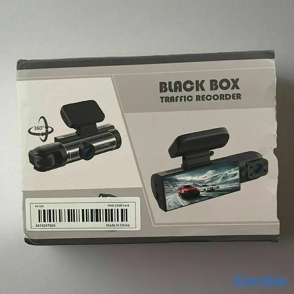 accesorios para vehiculos - Cámara de tablero de doble lente para automóvil HD 4