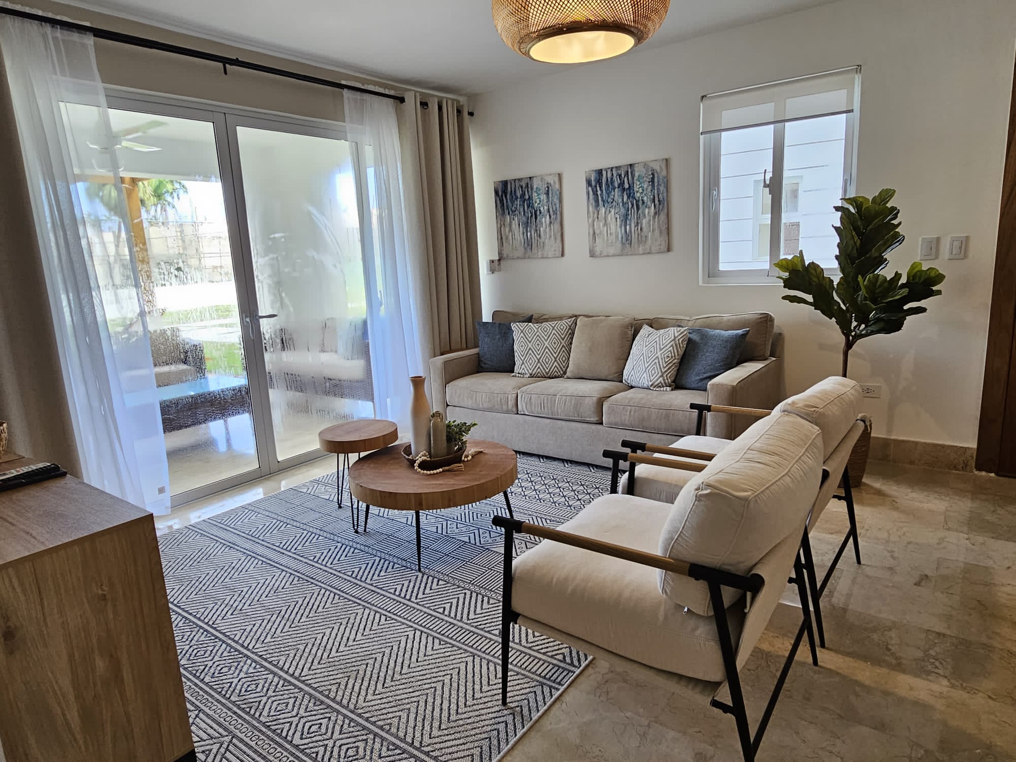 casas vacacionales y villas - APARTAMENTO DE ALQUILER EN PLAYA DORADA 1