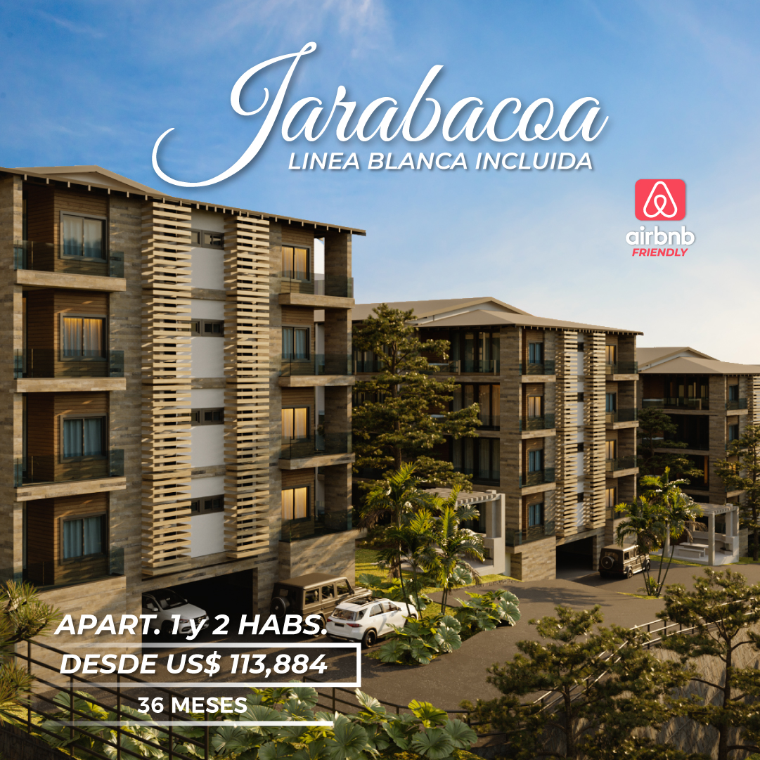 apartamentos -  Apartamentos con línea blanca incluida, JARABACOA