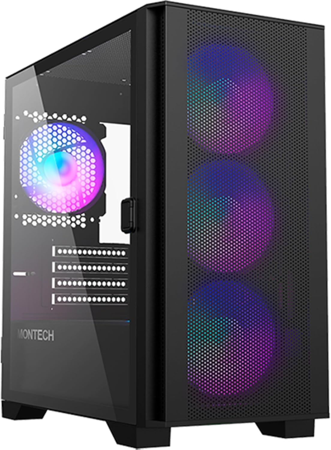 computadoras y laptops - Case Montech AIR 1000 ARGB Micro-ATX Tower 0