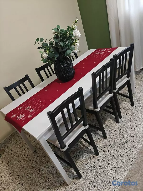 muebles y colchones - Comedor 6 sillas  4