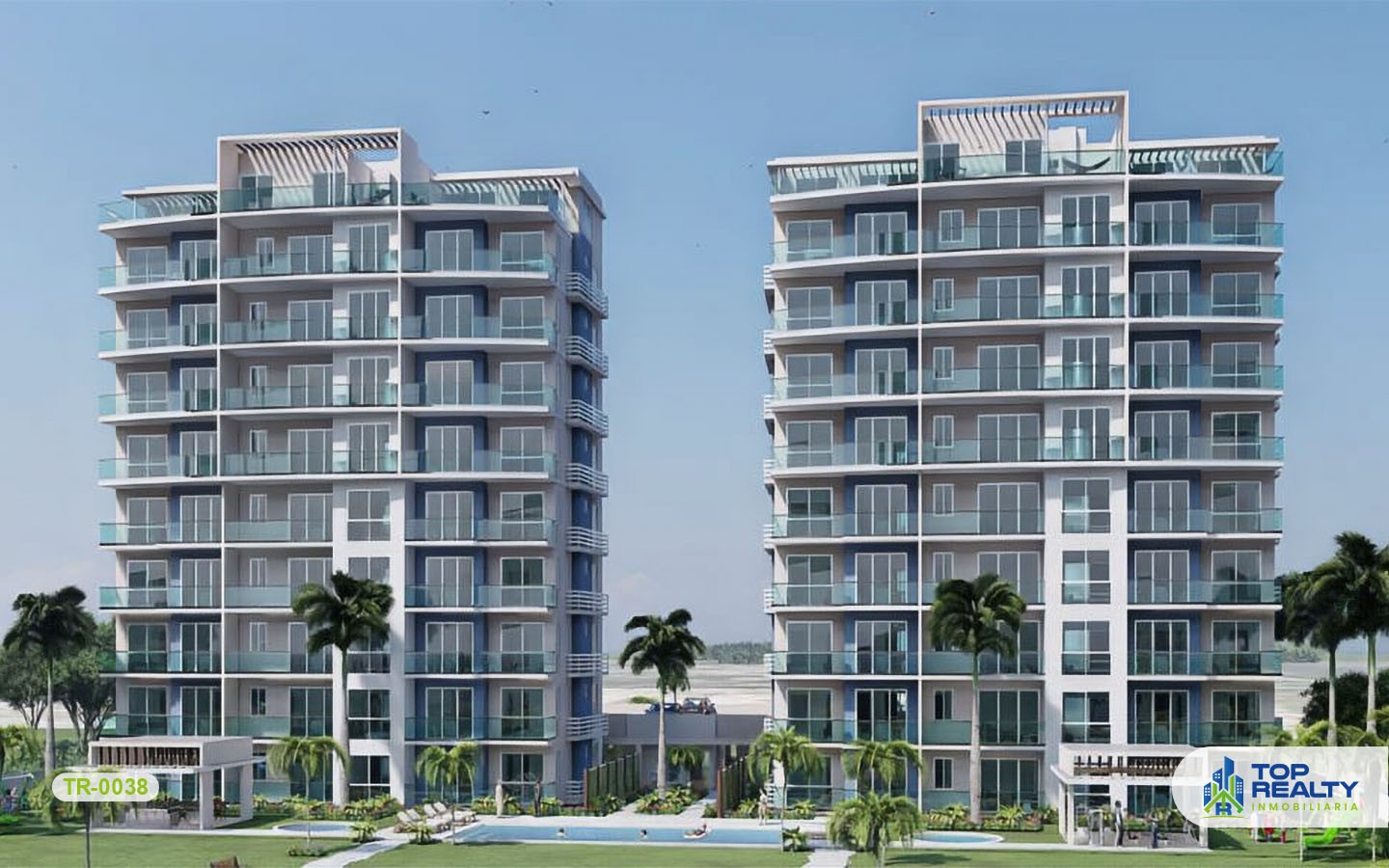 apartamentos - TR-0038: Apartamentos frente al mar y playa azul turquesa. 1