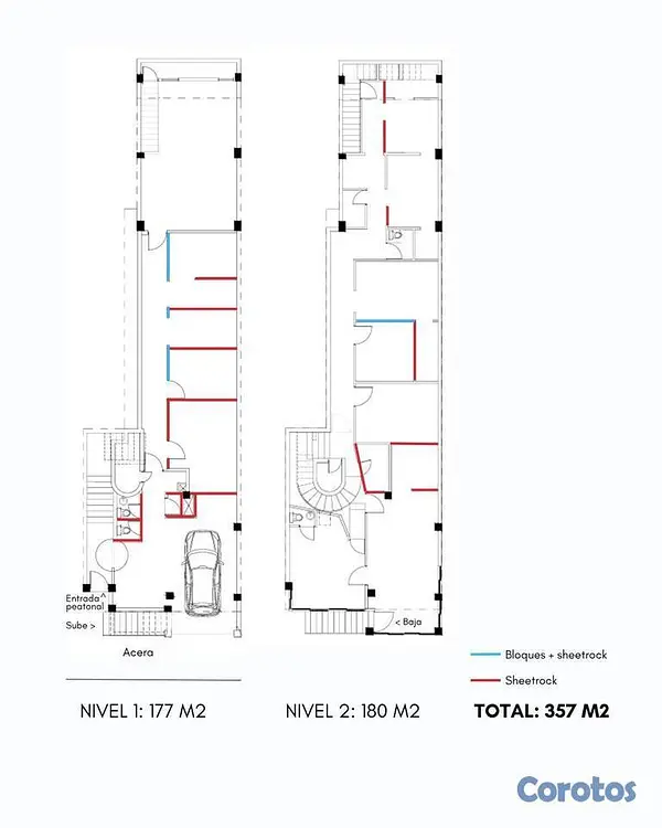 oficinas y locales comerciales - Edificio comercial de 3 niveles con almacén en alq 12