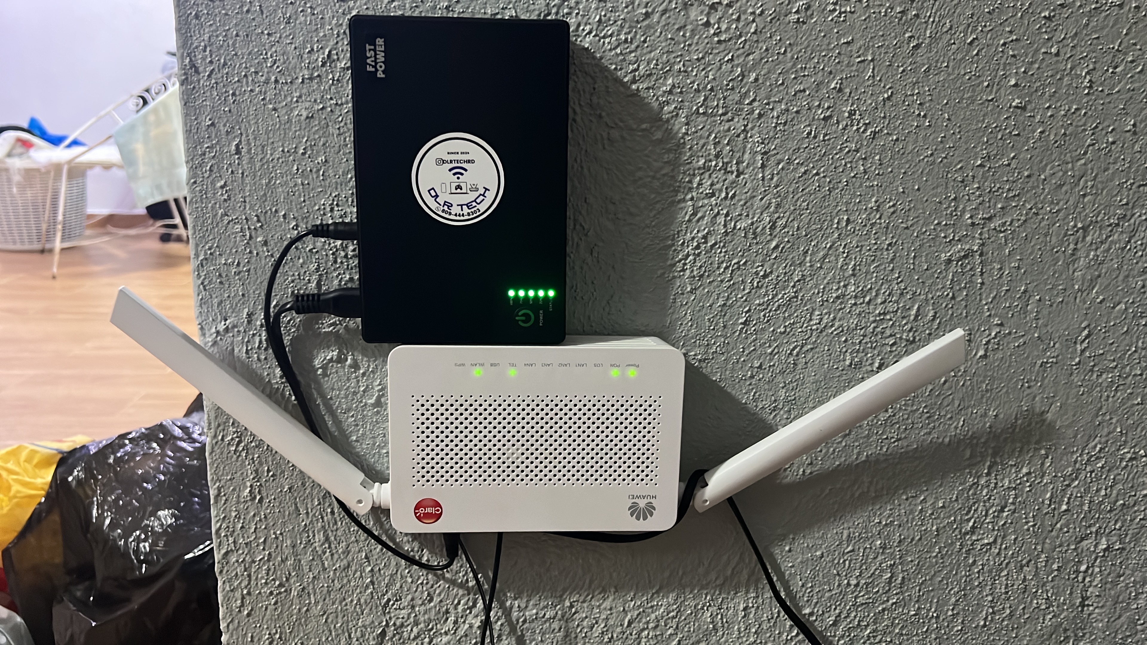 otros electronicos - Mini UPS para Router Wi-Fi hasta 8 horas de uso 2