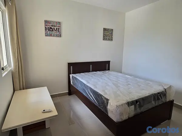 apartamentos - En renta apartamento amueblado de 2 dormitorios en 7