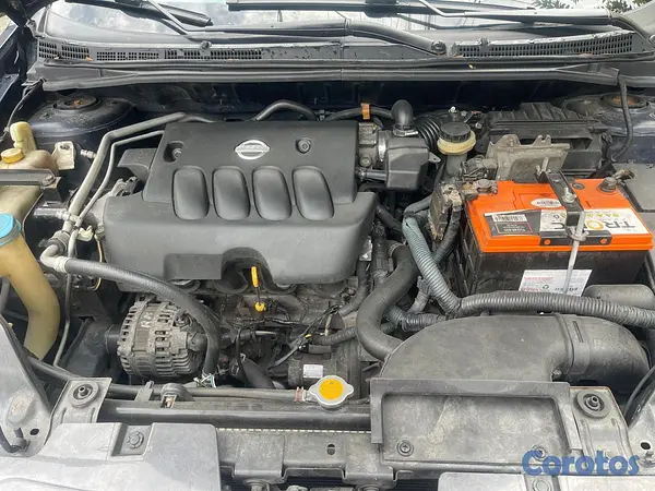 carros - Nssan Sentra 2008 full azul radio car play aire  2