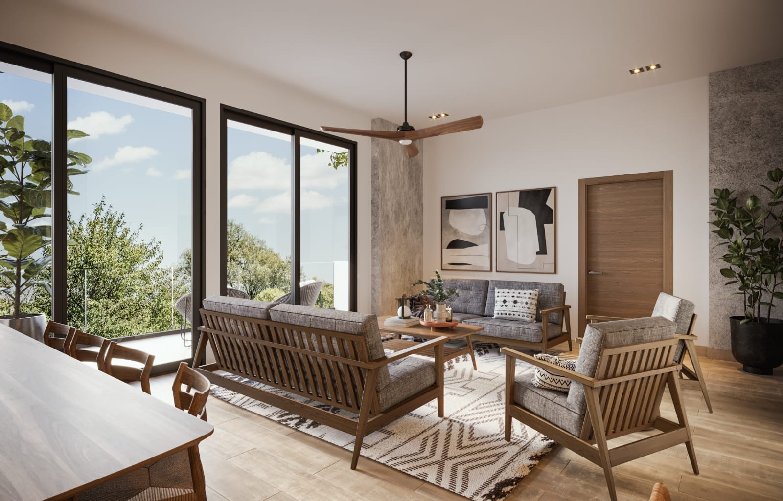 casas vacacionales y villas - Complejo de Apartamentos de Lujo en Jarabacoa  5
