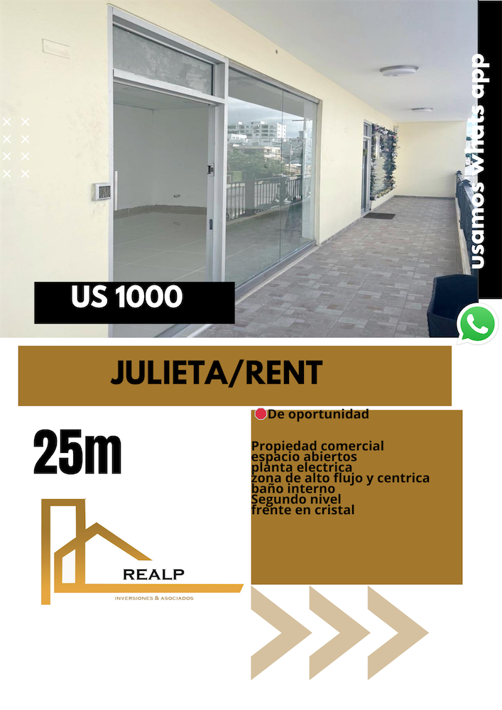 oficinas y locales comerciales - Local en Julieta Morales 