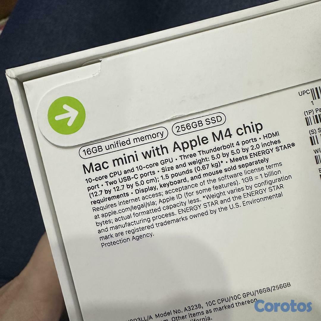 computadoras y laptops - Mac Mini M4 256GB 16GB RAM SELLADA OFERTA‼️ 2