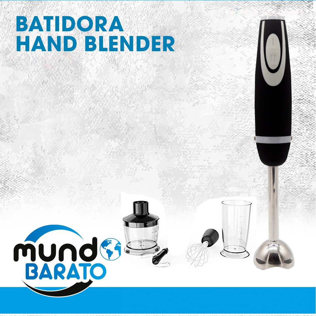 electrodomesticos - Batidora de Mano Hand Blender Procesador inmersion sumergible mixer 0