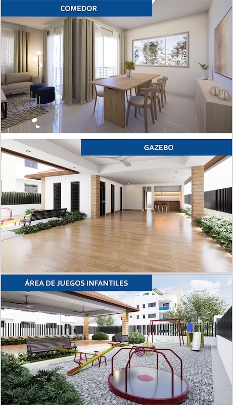 apartamentos - Apartamentos en planos. Residencial cerrado 
Av. hispanoamericana Santiago.  1