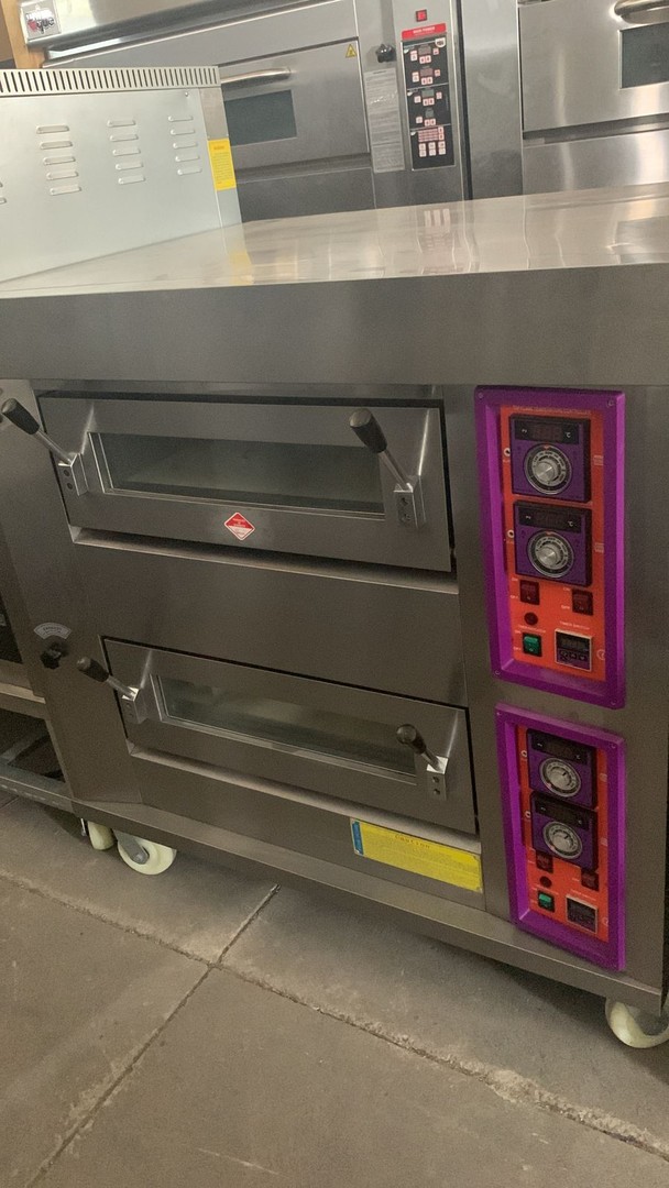 servicios profesionales - HORNO PARA PIZZA 🍕 2 GAVETAS CON PIEDRA REFRACTARIA NUEVO 2