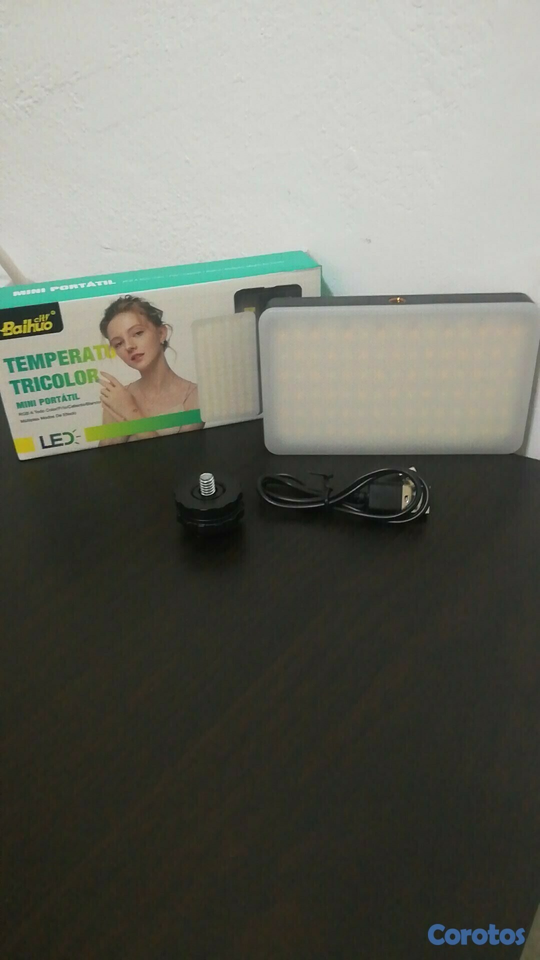 accesorios para electronica - MINI LUZ LED CUADRADA PORTÁTIL MY-7428  2