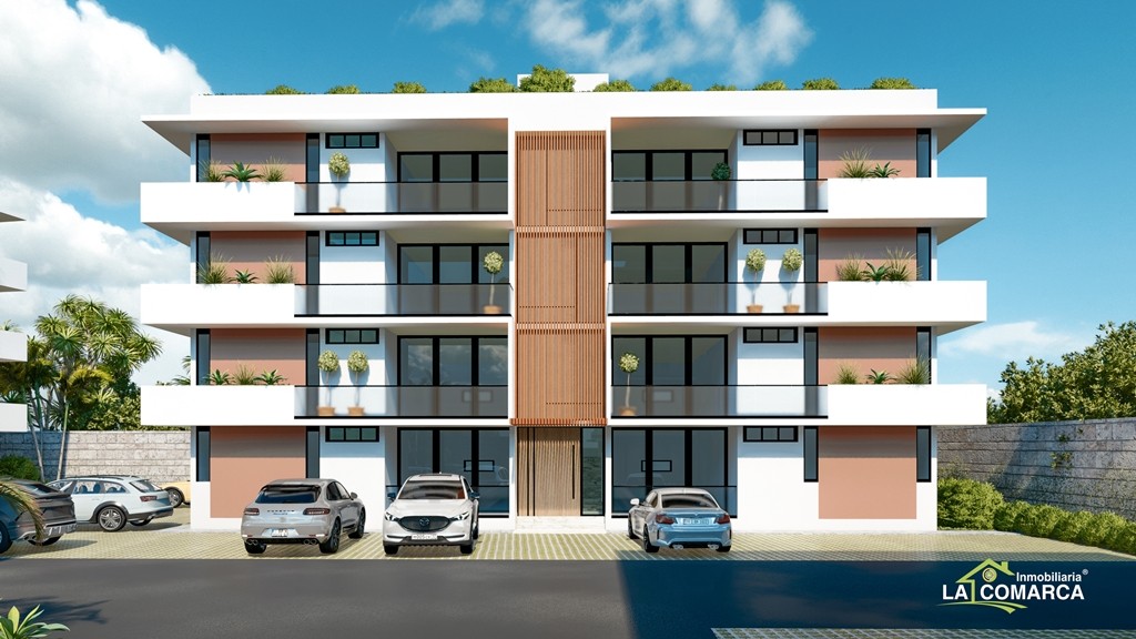 apartamentos - Apartamento en Plano con Piscina Residencial Cerrado en Santiago  7